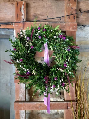 Luxury Spring Wreath Workshop<br>3/10/2026 6:00-8:00pm